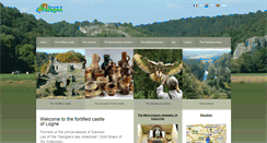 Desktop Screenshot of chateau-logne.be